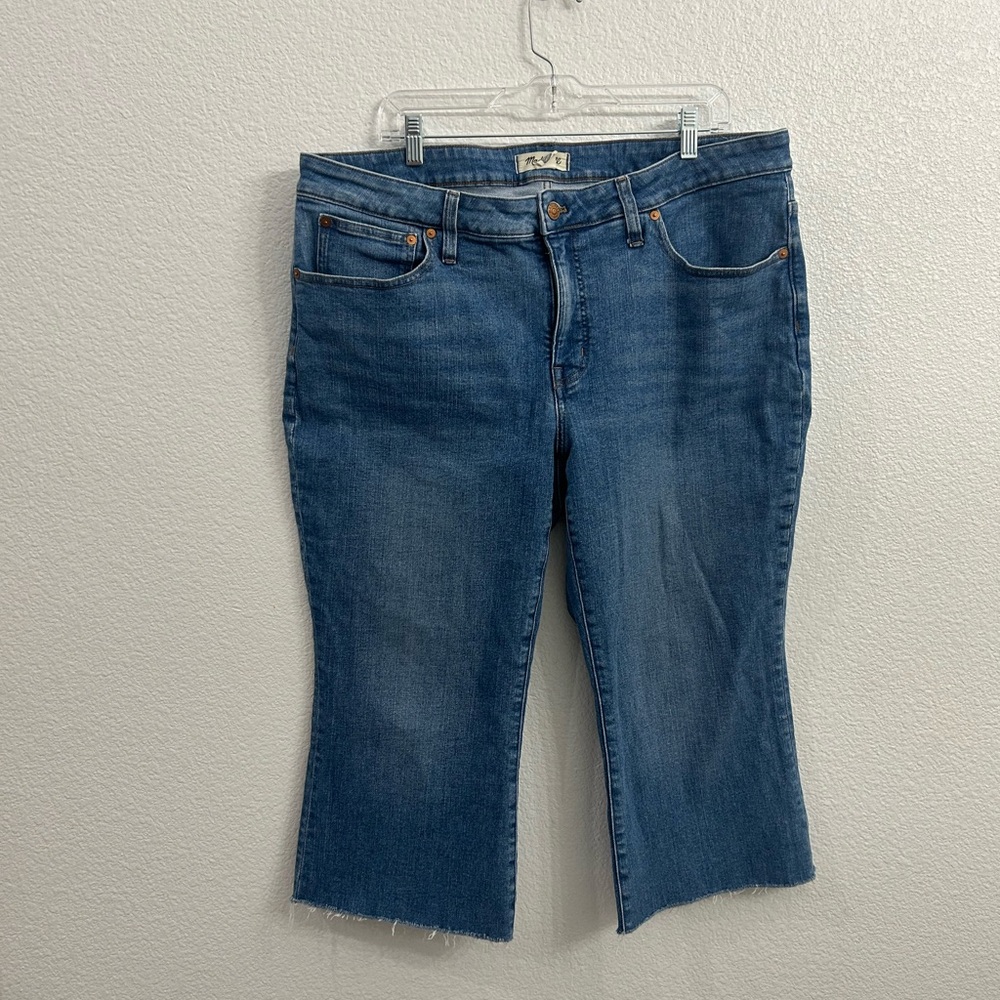 Madewell Blue Cropped Jeans